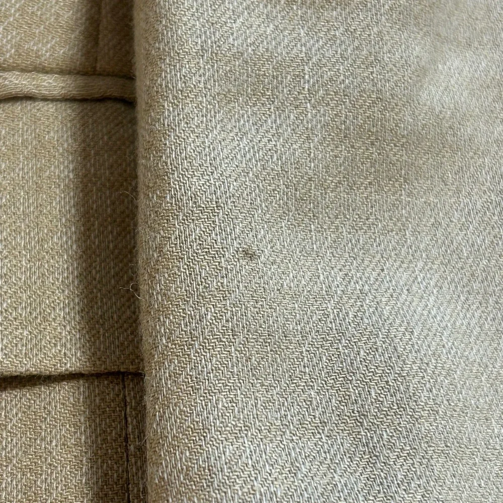 Franco Uomo Mens Tan Three Button Blazer Sport Coat Jacket 45R
